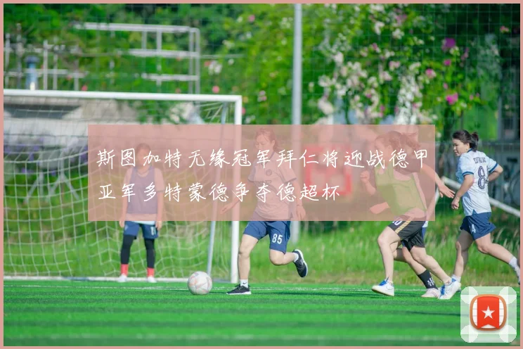 斯图加特无缘冠军拜仁将迎战德甲亚军多特蒙德争夺德超杯